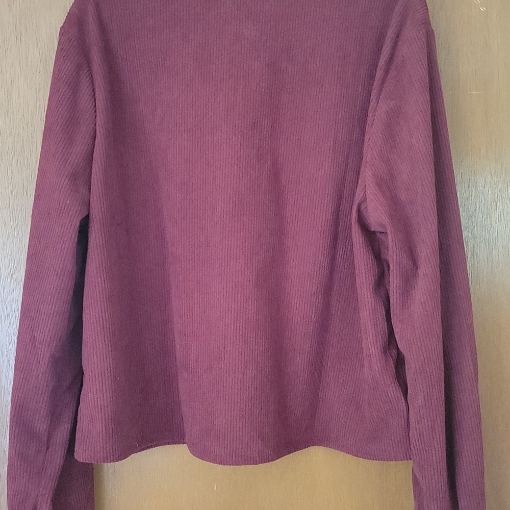 Zeagoo Maroon Button Down Shirt